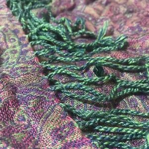 Abstract Paisley Scarf